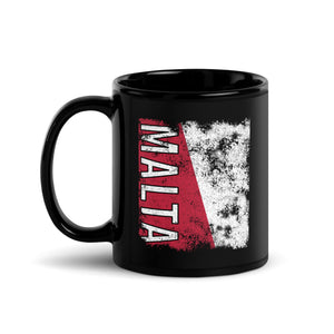 Malta Flag - Distressed Flag Mug