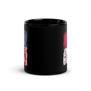 Malta USA Flag - Half American Mug