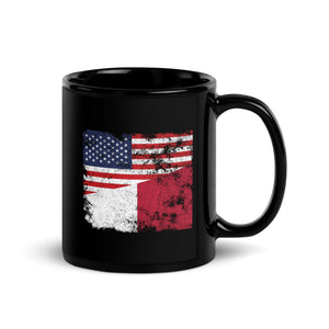 Malta USA Flag Mug