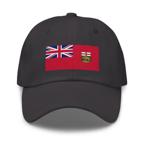 Manitoba Flag Cap - Adjustable Dad Hat