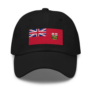 Manitoba Flag Cap - Adjustable Dad Hat