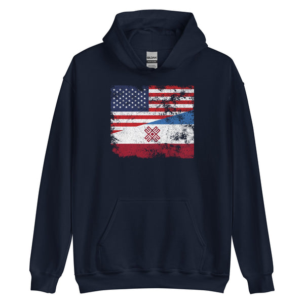 Mari El 2006-2011 USA Flag Hoodie