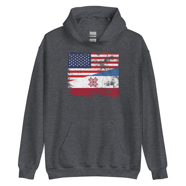 Mari El 2006-2011 USA Flag Hoodie