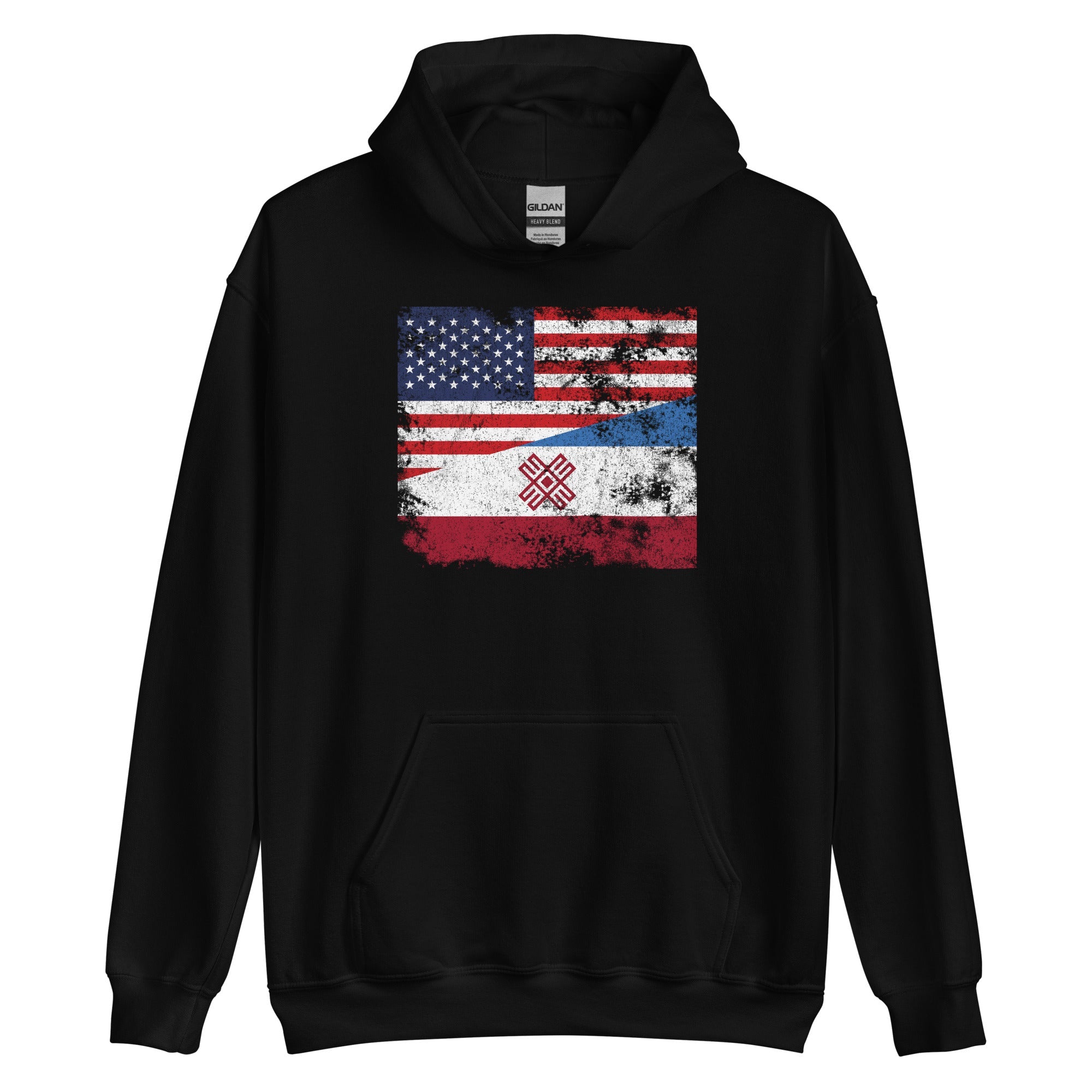 Mari El 2006-2011 USA Flag Hoodie