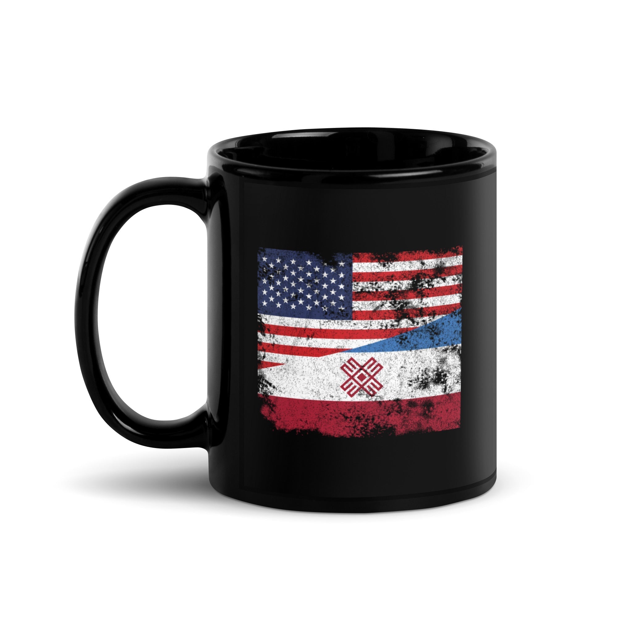 Mari El USA Flag Mug