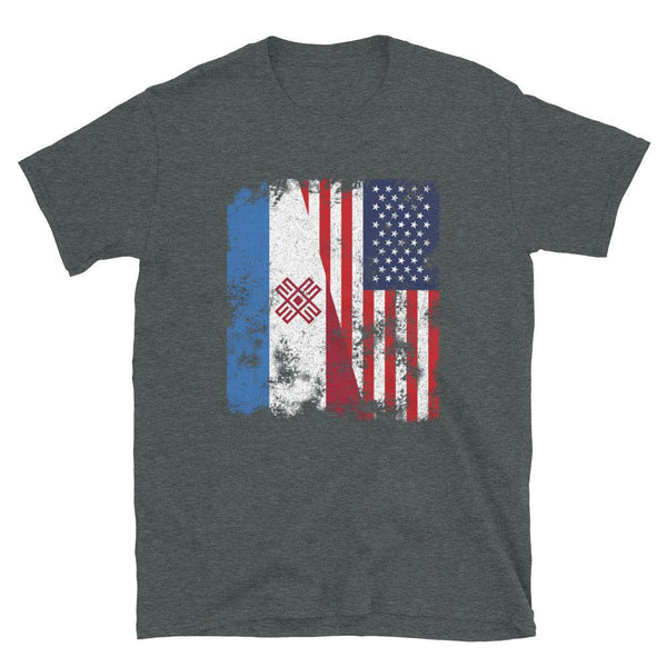 Mari El 2006-2011 USA Flag T-Shirt