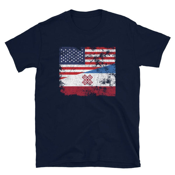 Mari El USA Flag T-Shirt