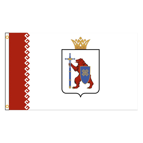 Mari El Flag - 90x150cm(3x5ft) - 60x90cm(2x3ft)