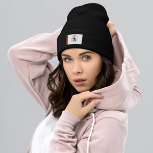 Mari El Flag Beanie - Embroidered Winter Hat