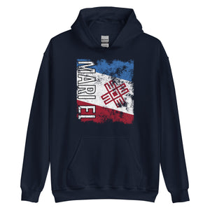 Mari El Flag - Distressed Flag Hoodie