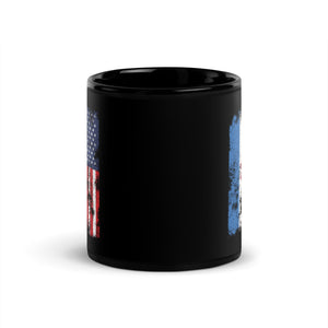 Mari El USA Flag - Half American Mug