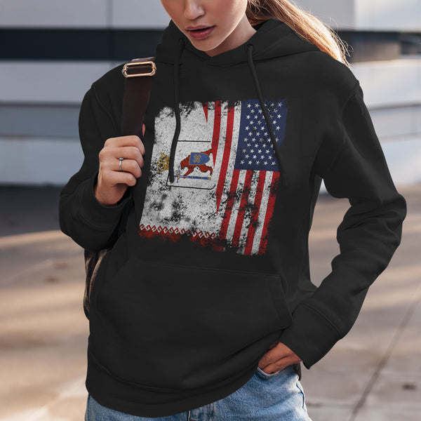 Mari El USA Flag Hoodie