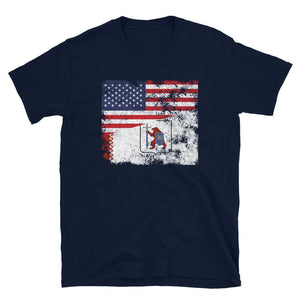 Mari El USA Flag T-Shirt