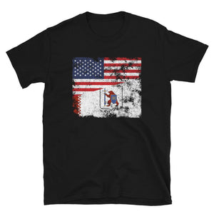 Mari El USA Flag T-Shirt