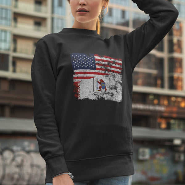 Mari El USA Flag Sweatshirt