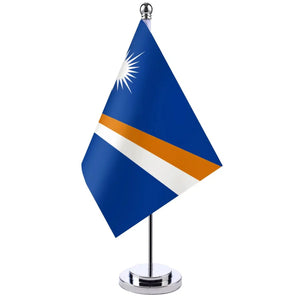 Marshall Islands Desk Flag - Small Office Table Flag