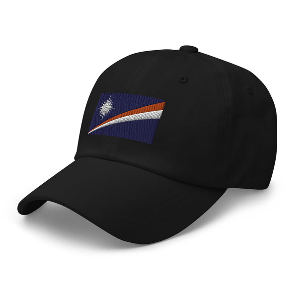 Marshall Islands Flag Cap - Adjustable Embroidered Dad Hat