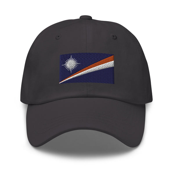 Marshall Islands Flag Cap - Adjustable Embroidered Dad Hat