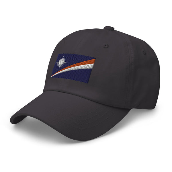 Marshall Islands Flag Cap - Adjustable Embroidered Dad Hat