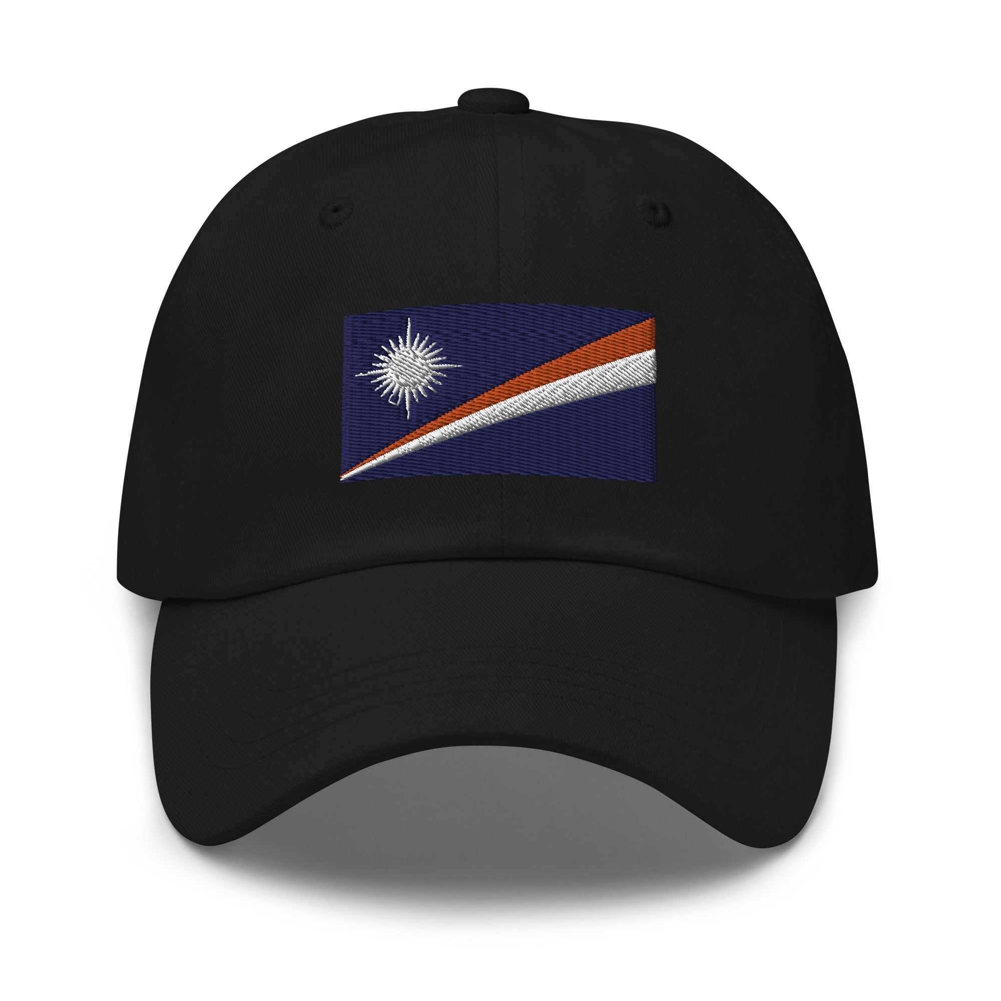 Marshall Islands Flag Cap - Adjustable Embroidered Dad Hat