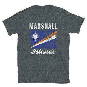 Marshall Islands Flag Distressed T-Shirt