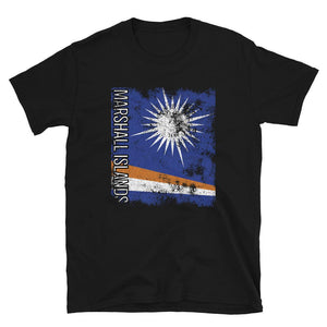 Marshall Islands Flag Distressed T-Shirt