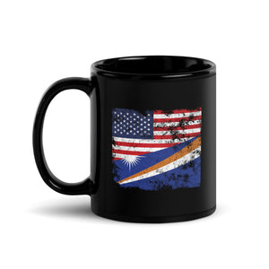 Marshall Islands USA Flag Mug