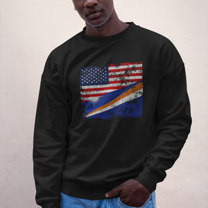Marshall Islands USA Flag Sweatshirt