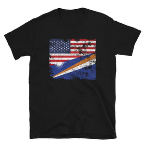 Marshall Islands USA Flag T-Shirt