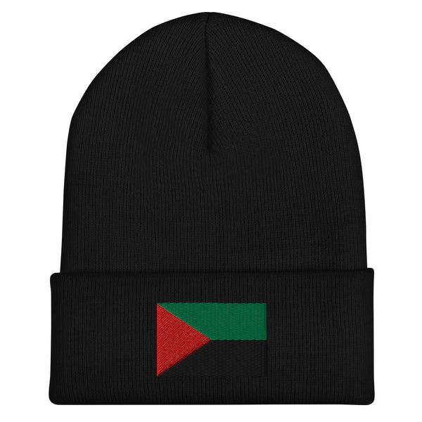 Martinique Flag Beanie - Embroidered Winter Hat