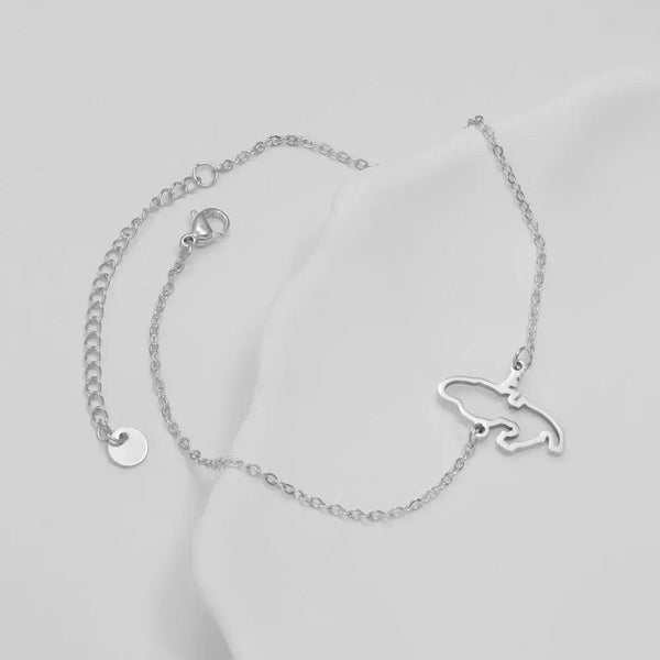 Martinique Map Bracelet