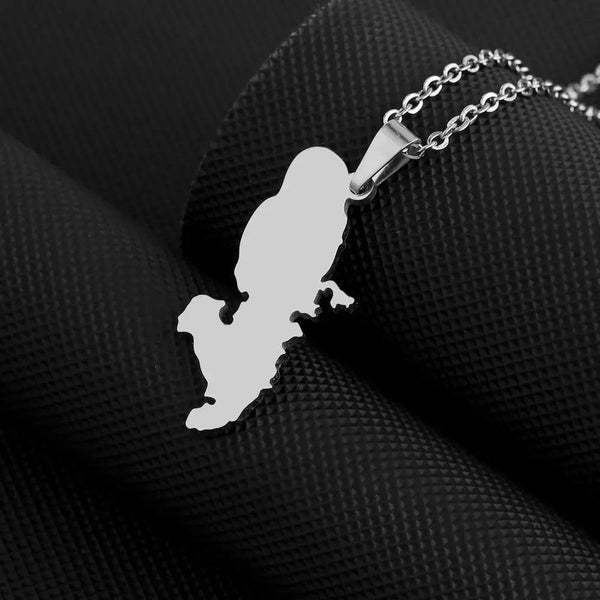Martinique Map Necklace Collection