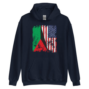 Martinique USA Flag Hoodie