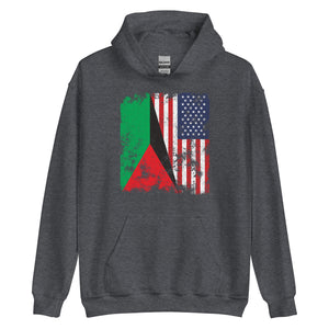 Martinique USA Flag Hoodie