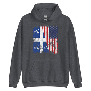 Martinique USA Flag Hoodie