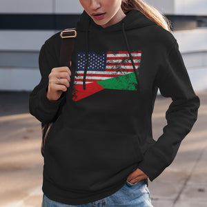 Martinique USA Flag Hoodie