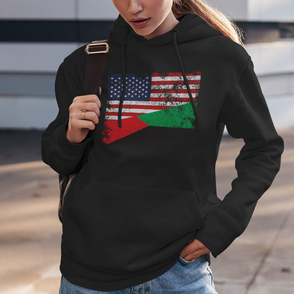 Martinique USA Flag Hoodie