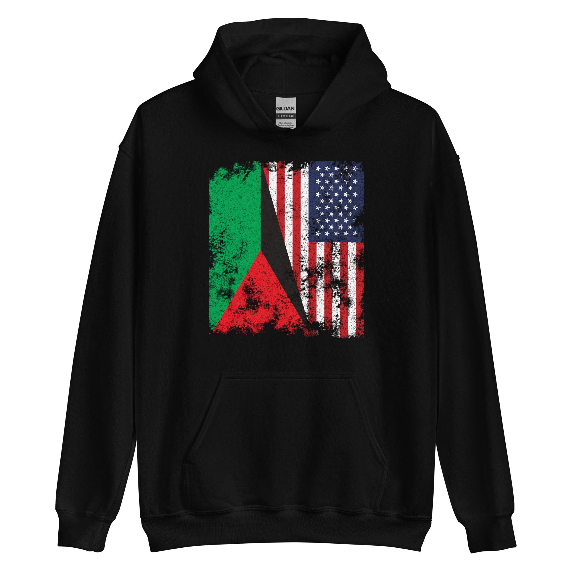 Martinique USA Flag Hoodie