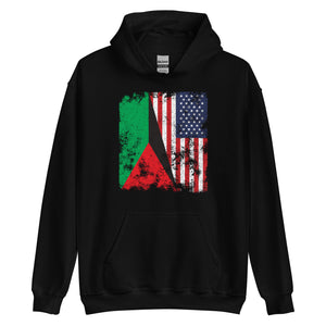 Martinique USA Flag Hoodie