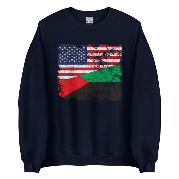 Martinique USA Flag Sweatshirt