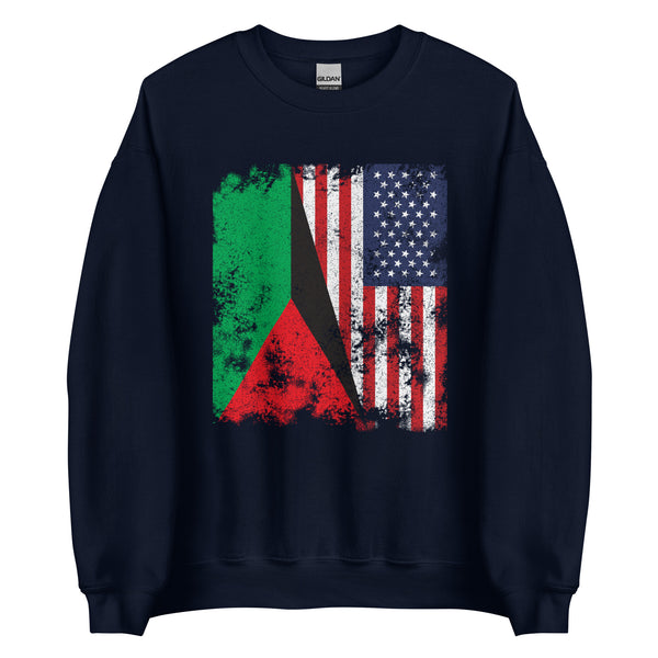 Martinique USA Flag Sweatshirt