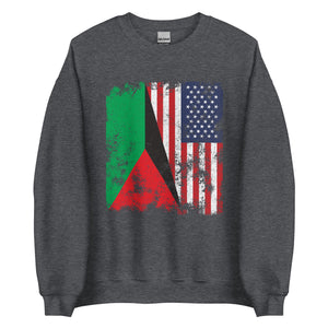 Martinique USA Flag Sweatshirt
