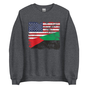 Martinique USA Flag Sweatshirt