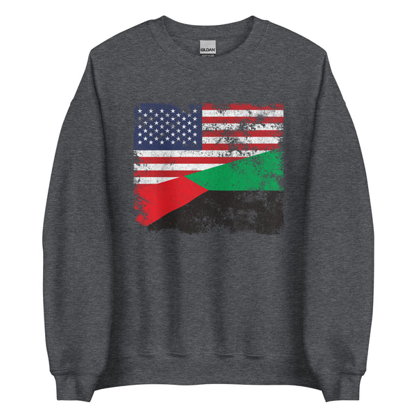 Martinique USA Flag Sweatshirt
