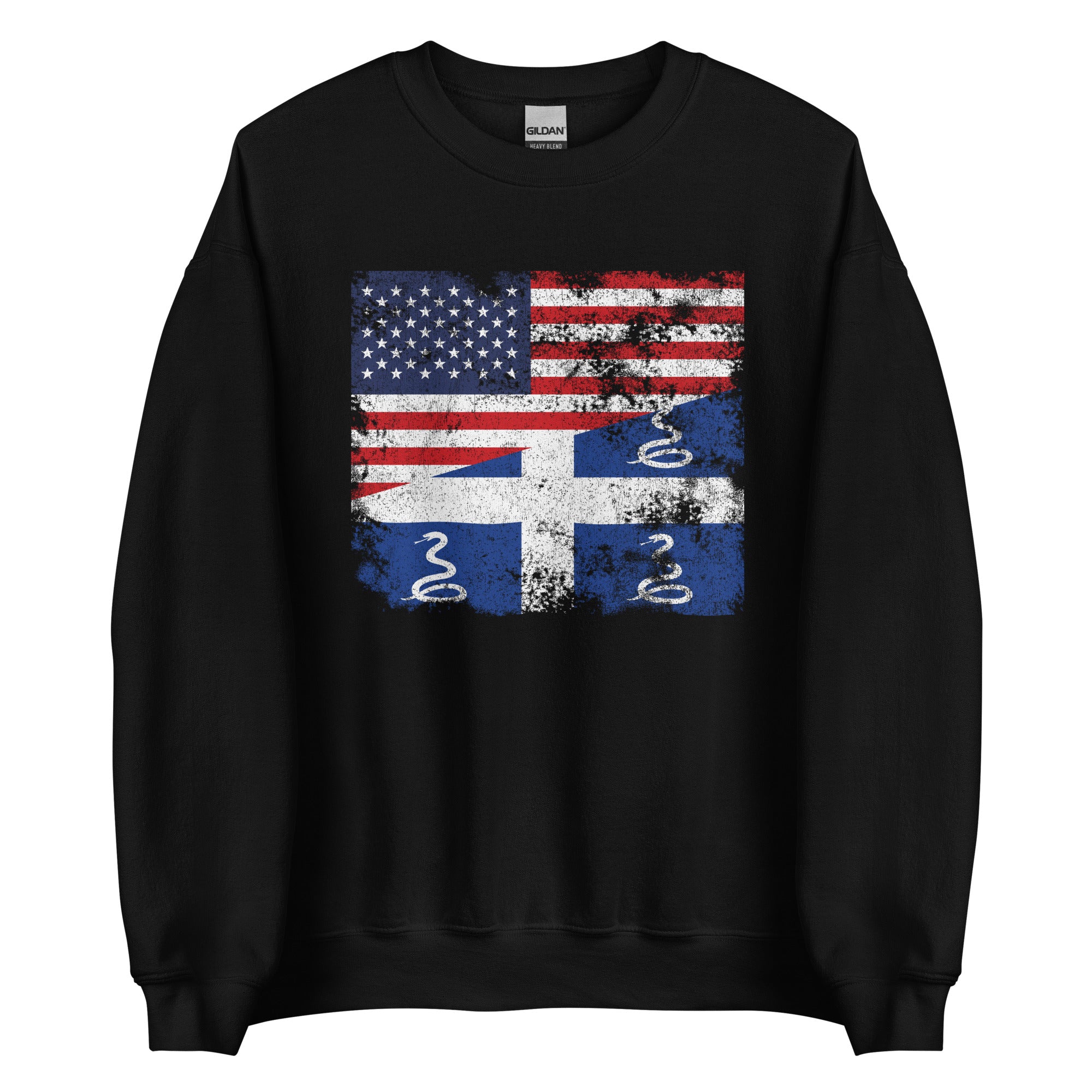 Martinique USA Flag Sweatshirt