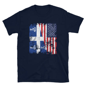 Martinique USA Flag T-Shirt