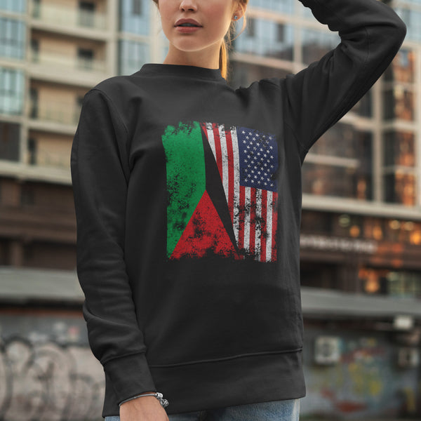 Martinique USA Flag Sweatshirt