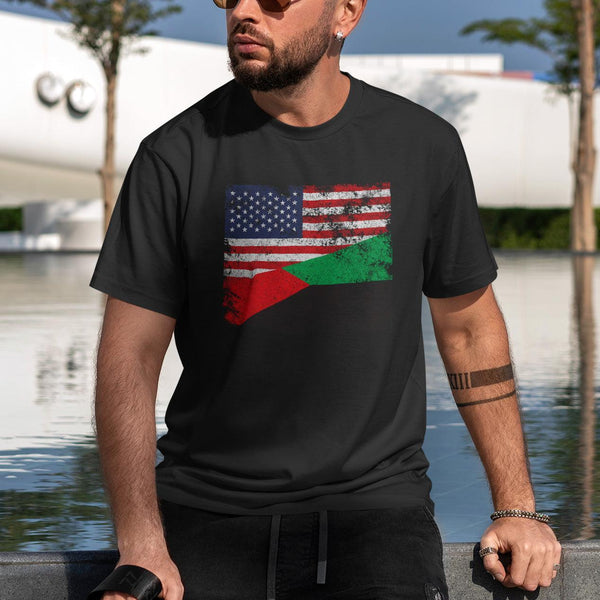 Martinique USA Flag T-Shirt