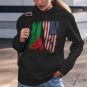 Martinique USA Flag Hoodie