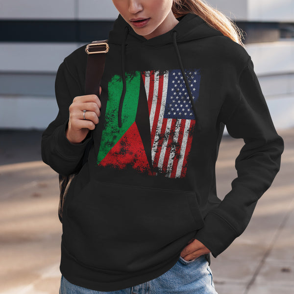 Martinique USA Flag Hoodie